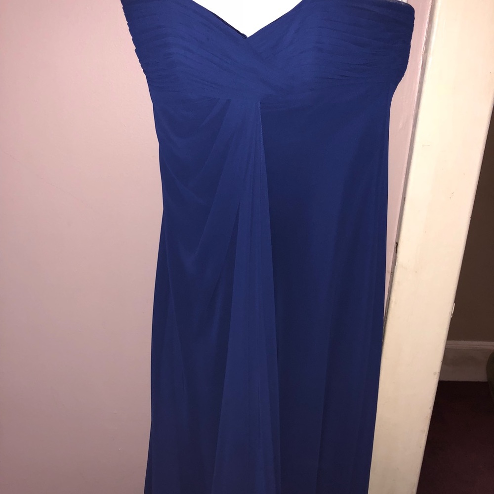 Davids bridal size 6 chiffon dress